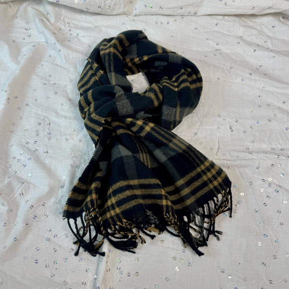 Scottish 100% Cashmere Tartan Plaid Men’s Luxury Scarf - Picture 1 of 4